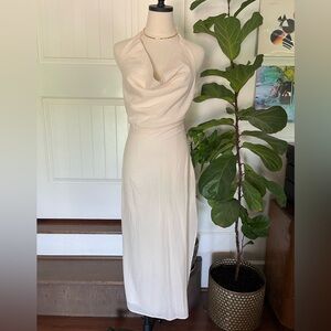 Zara Halter Midi Dress